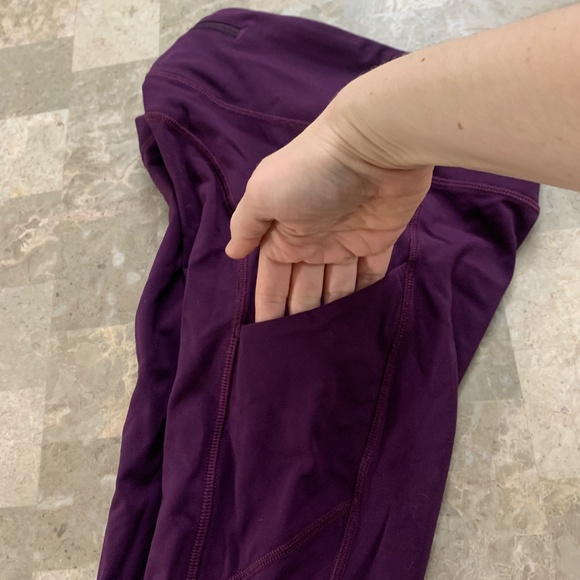 Lululemon All The Right Places(?) Pant Full Length 28" Leggings Deep Purple S 4 - Picture 10 of 16